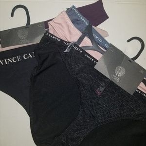 BNWT XL VINCE CAMUTO BIKINI AND NO SHOW THONG 6PAC